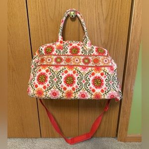 Vera Bradley Weekender Bag (with free luggage tag)